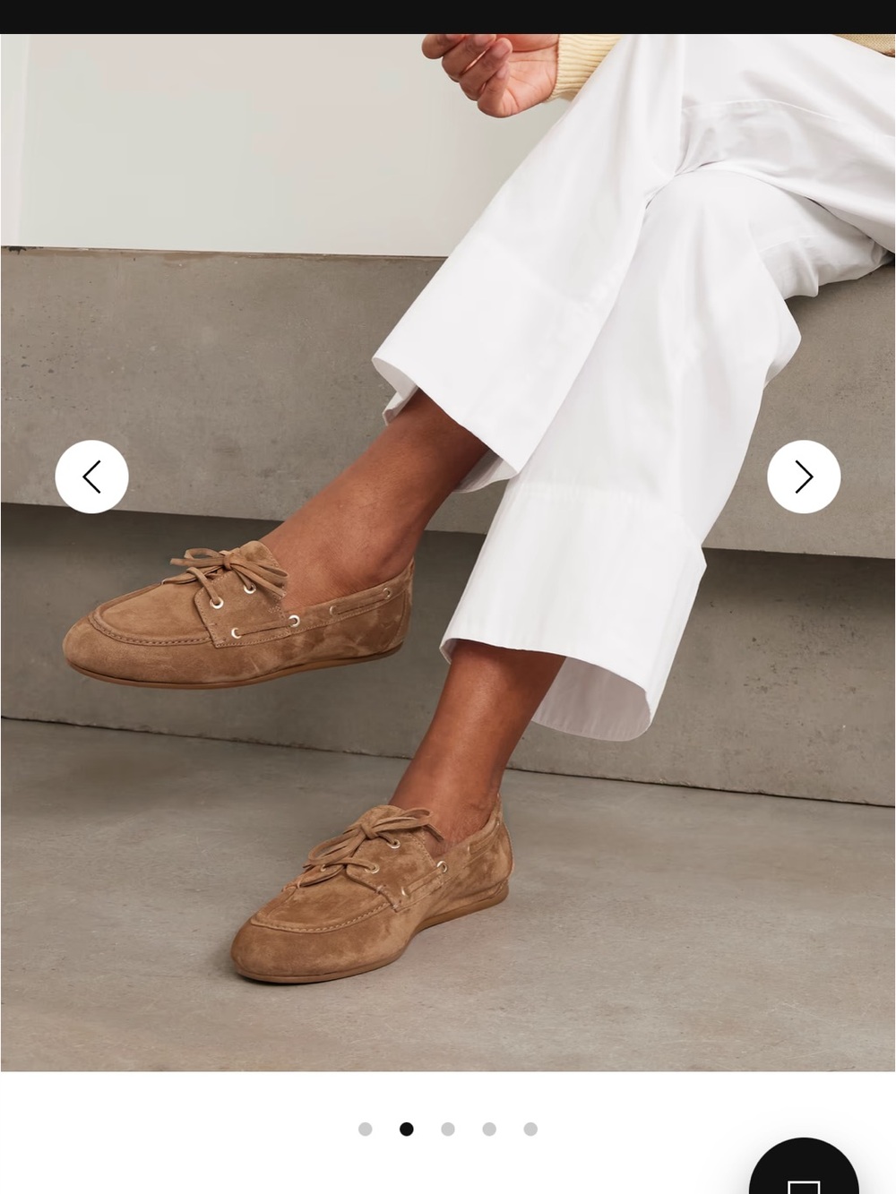 STUART WEITZMAN Tinsley suede loafers
